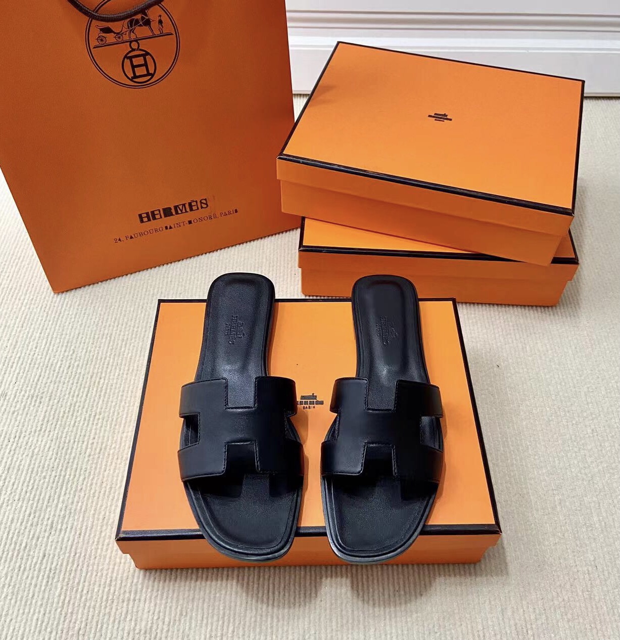 에르메스 올수공 오란 슬리퍼 샌들 스위프트 127